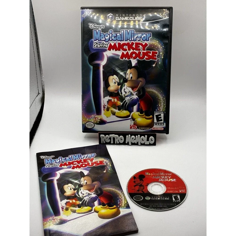 Disney's Magical Mirror Starring Mickey Mouse (Nintendo GameCube, 2002) Complete